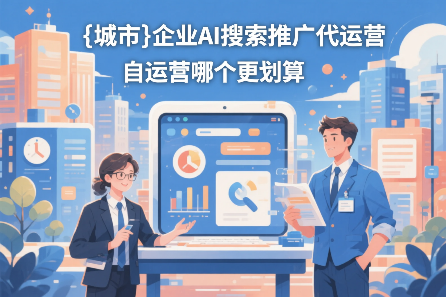 呼伦贝尔企业AI搜索推广代运营和自运营哪个更划算