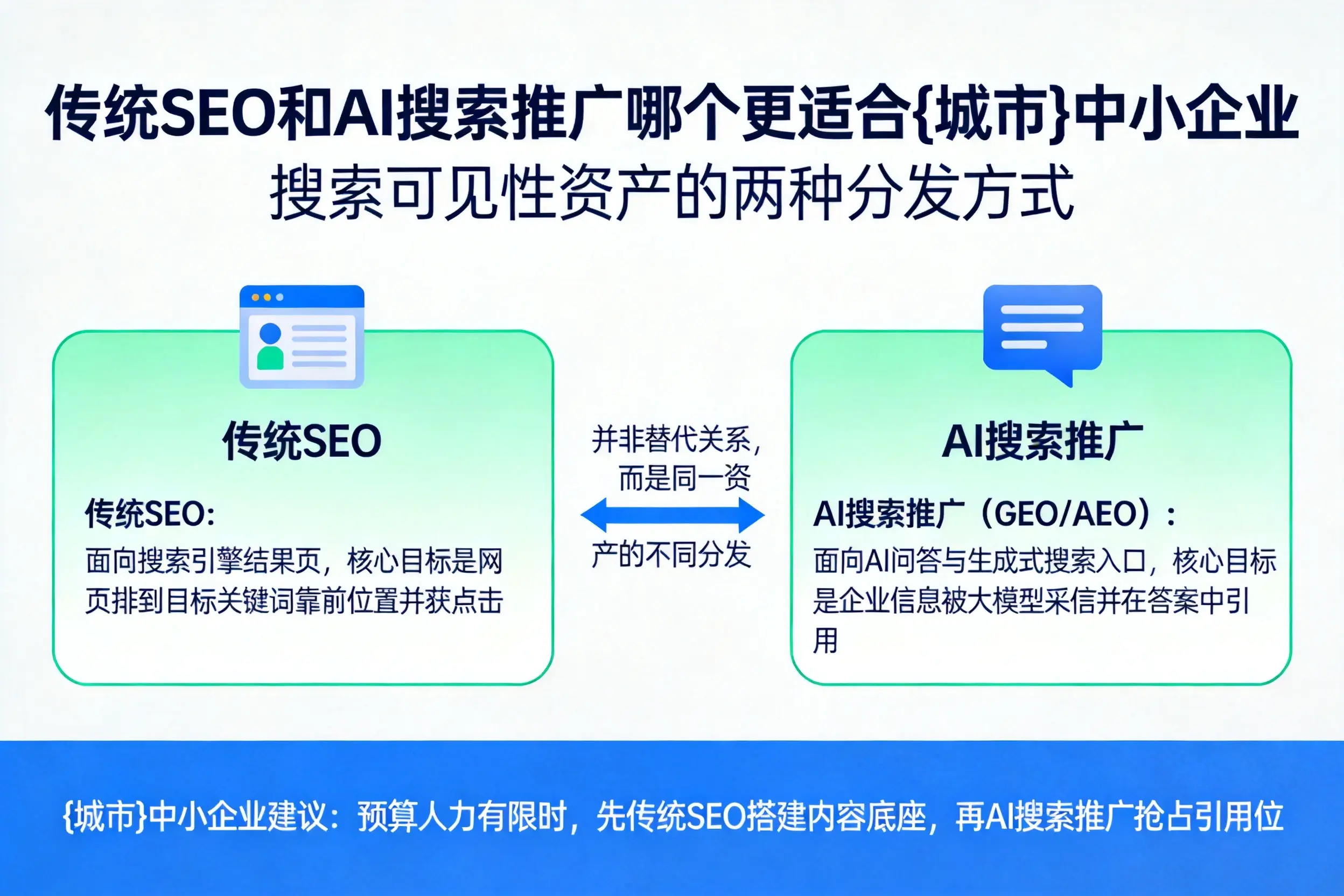 传统SEO和AI搜索推广哪个更适合呼伦贝尔中小企业