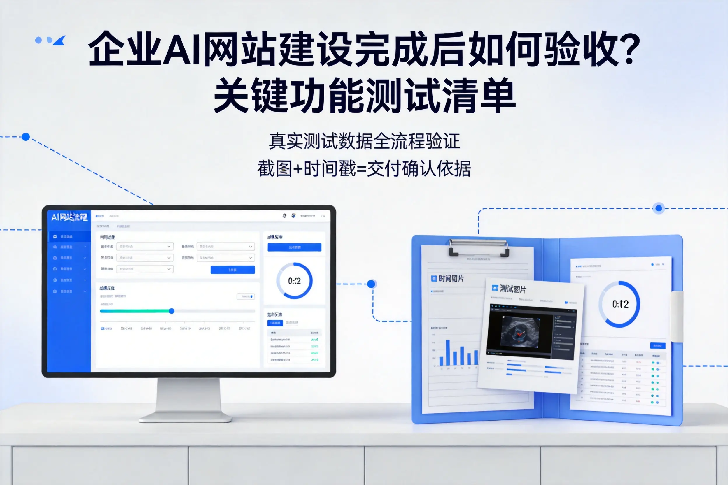 呼伦贝尔企业AI网站建设完成后如何验收？关键功能测试清单