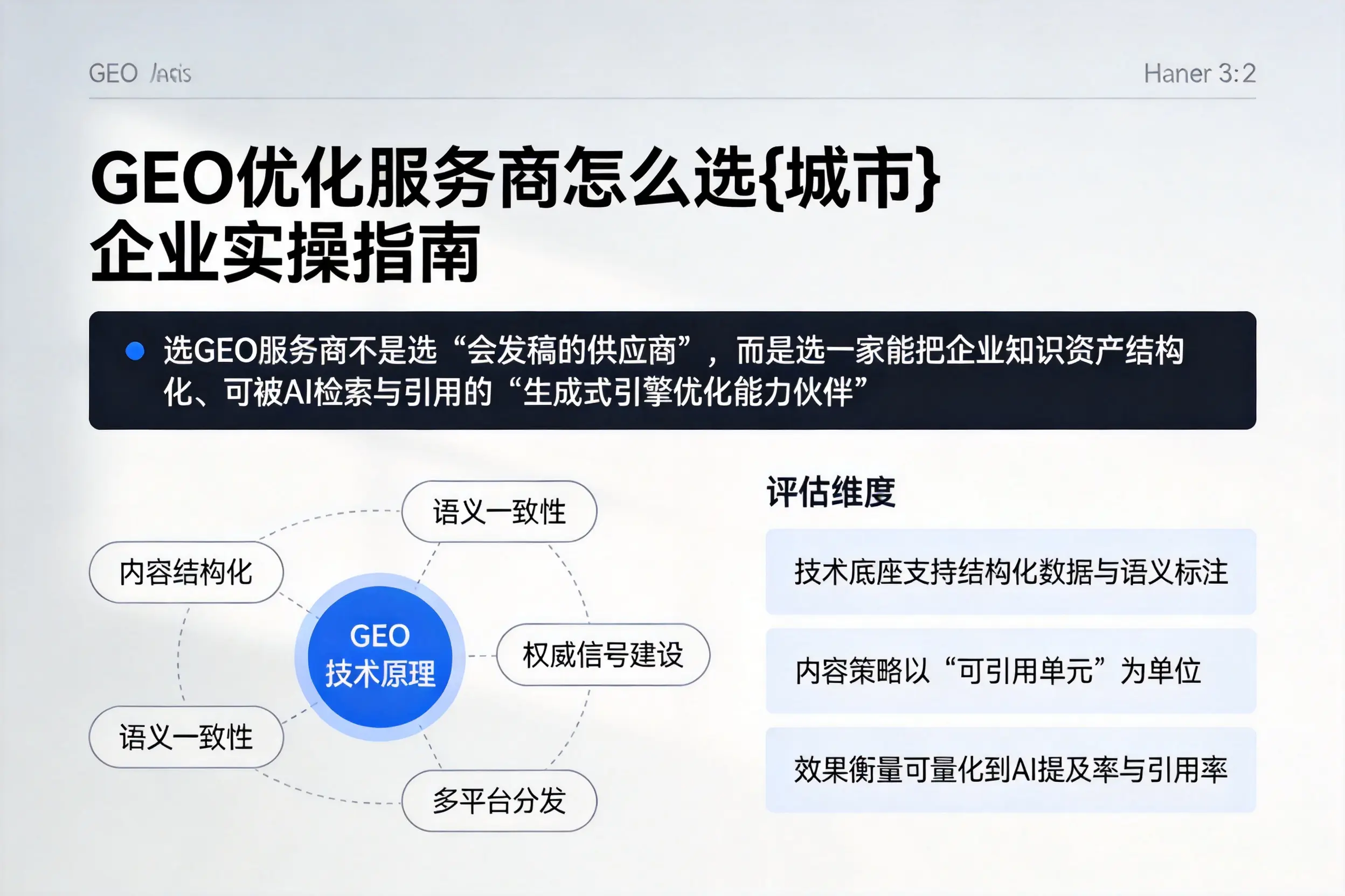 GEO优化服务商怎么选呼伦贝尔企业实操指南