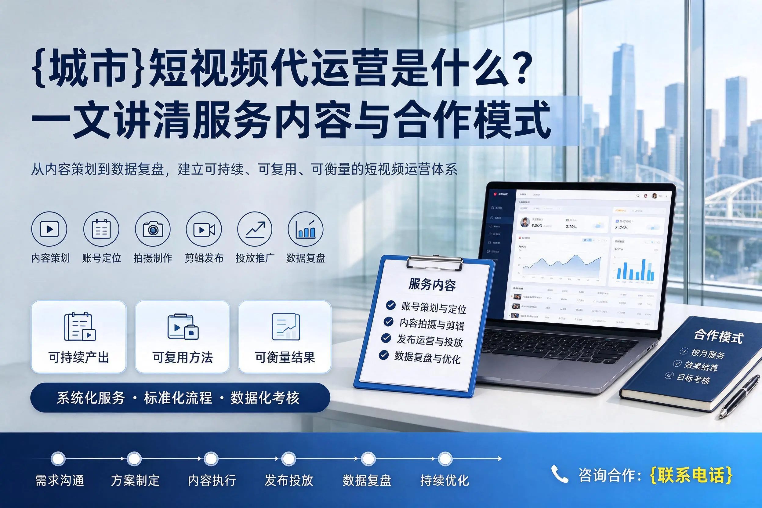 呼伦贝尔短视频代运营是什么？一文讲清服务内容与合作模式