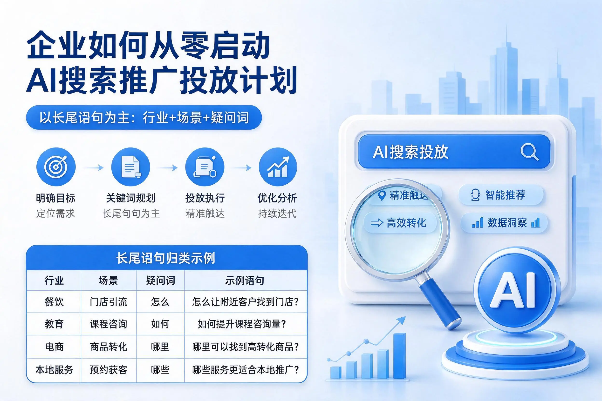 呼伦贝尔企业如何从零启动AI搜索推广投放计划